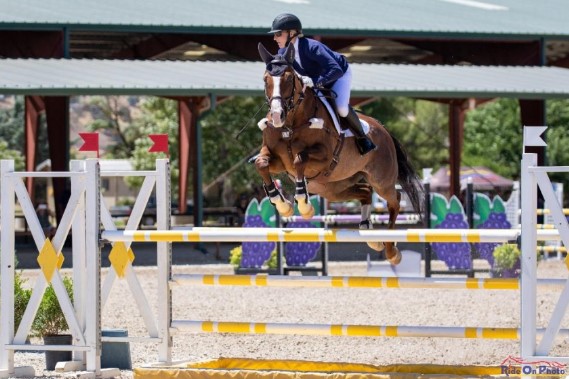 Renee Kalkman and Flame Eternal. Ride On Photo.