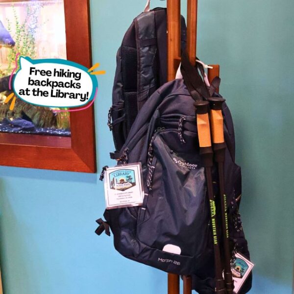 Library now offering free hiking backpacks to patrons