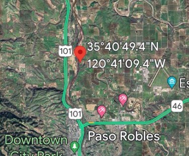 Fire contained Sunday off of North River Road in Paso Robles