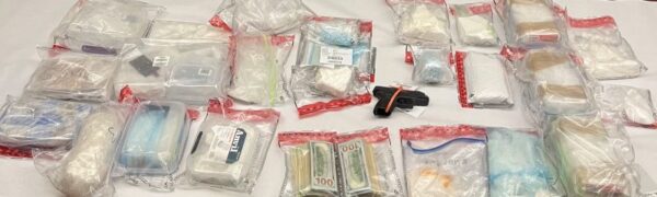 Cocaine, fentanyl and meth