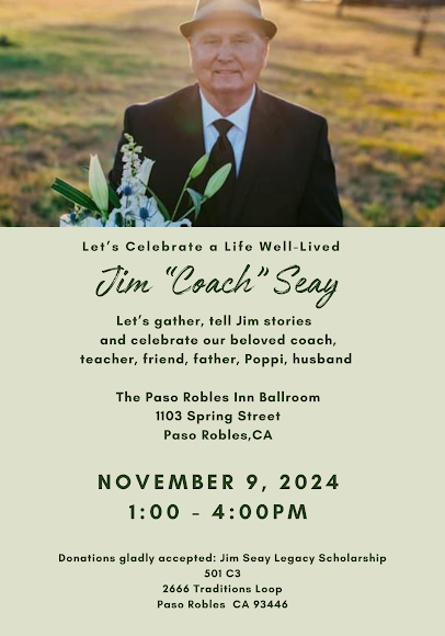 Jim Seay obituary celebration of life information