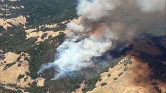Firefighters battle 88-acre wildfire between Paso Robles and Cambria