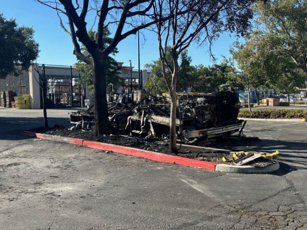 Before all the additional firefighters and equipment could arrive, the fire spread about a quarter mile into the riverbed, reaching an area behind several buildings.