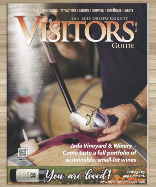 Is your business getting its fair share of the $2 billion spent by tourists in SLO County every year? Visitors Guide cover Fall 2024