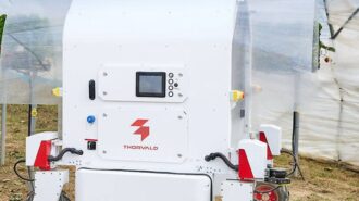 European agricultural technology company demonstrates robotics in Paso Robles