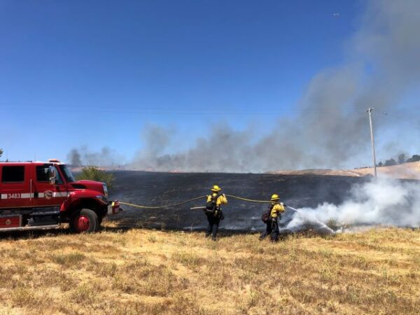 Wildfire contained near Templeton
