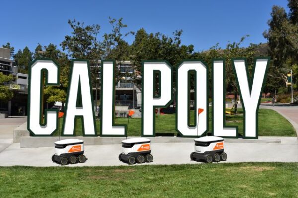 Starship robots deliver food to Cal Poly students, staff
