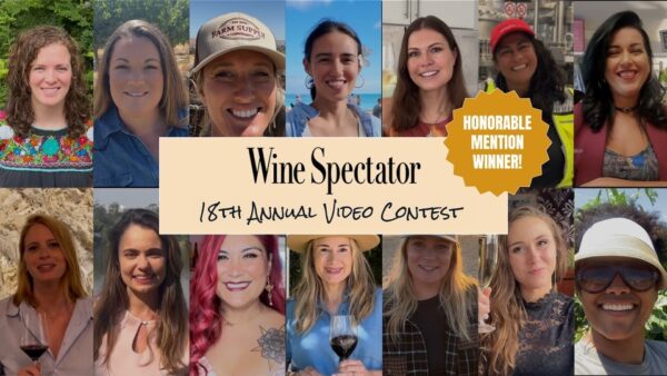 Dream Big Darling earns honorable mention in wine video contest