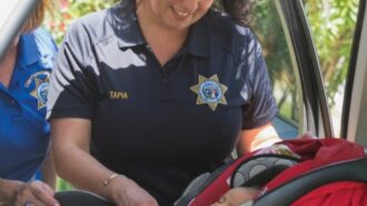 CHP hosting free child safety seat inspections