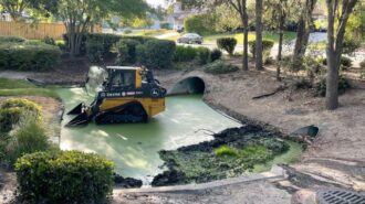 Oriole Basin restoration improves stormwater management