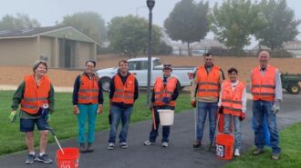 Volunteers remove nearly a ton of trash from Salinas Riverbed