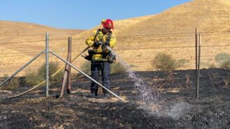 Fires in Shandon, San Miguel contained by firefighters Friday