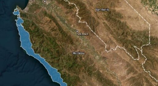 monterey county coastal zone map