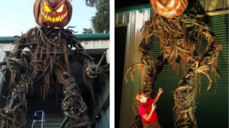 New Halloween displays at Winchester Mystery House created by local craftsman