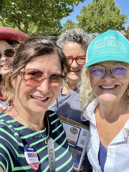 City council candidate Kris Beal announces her campaign has knocked on over 1,500 doors