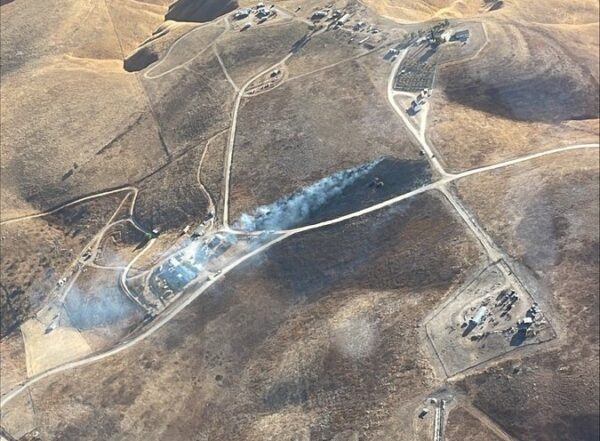 Firefighters contain wildland fire in Paso Robles
