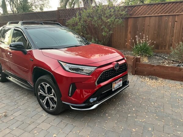 A new Toyota RAV4 owned by Steve and Dawn Gregory.