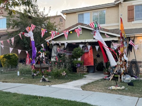 Christina Court received multiple mentions for its large displays, with some calling it “the best place” for Halloween decorations, noting that many homes on the court are decorated.