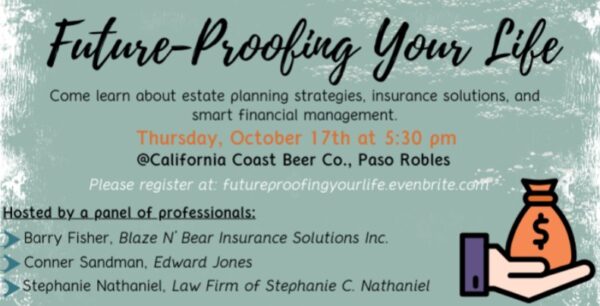 Financial professionals to host 'future-proofing your life' workshop