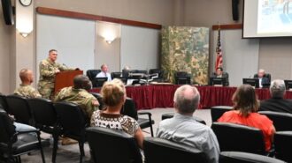 Fort Hunter Liggett commander reports at Paso Robles council meeting