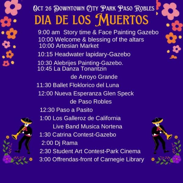 Inaugural Dia de los Muertos event to be held Oct. 26