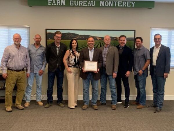 Panetta earns 'Friend of Agriculture' award for supporting Central Coast farmers