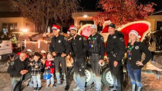 Santa’s sleigh arriving in Paso Robles for holiday events