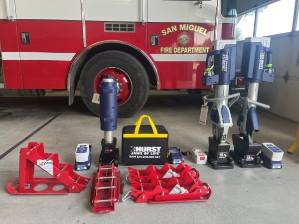 San Miguel Fire Department receives grant for new 'jaws of life' tool