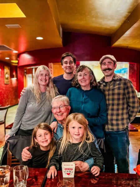Paso Robles Councilman Steve Gregory with his family.