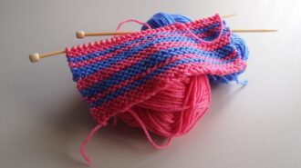Learn continental knitting at city library with Fiber & Fringe