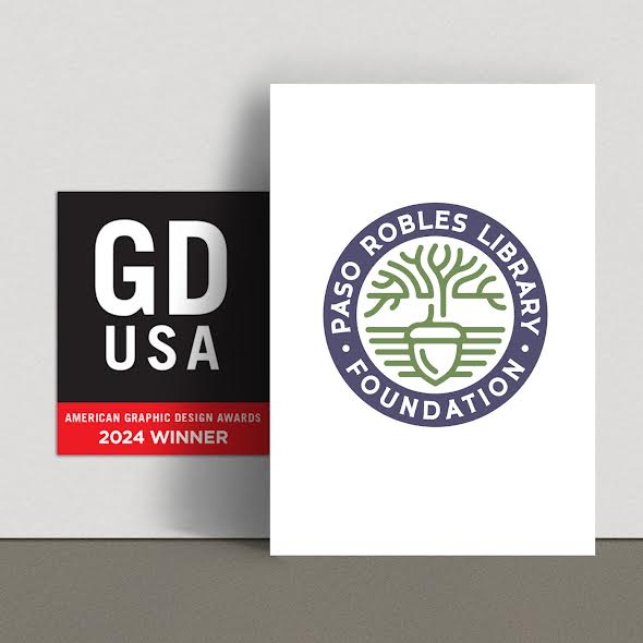 New Paso Robles Library Foundation logo wins national design award
