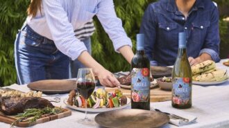 Local winery updates packaging for alcohol-removed wines