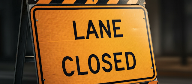 Golden Hill lane closed for utility work, detour planned