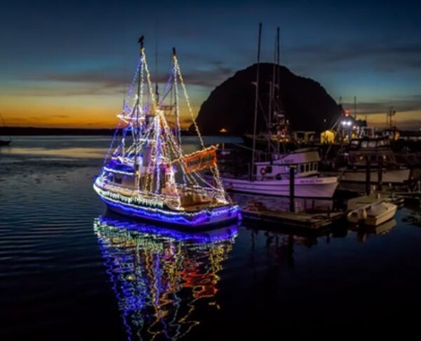 Morro Bay's holiday boat parade brings holiday cheer to waterfront