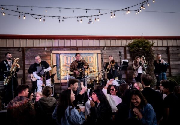 Celebrate the season with Brass Mash at The Pour House