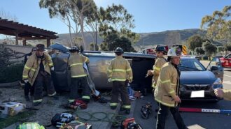 One hospitalized after collision on Los Osos Valley Road