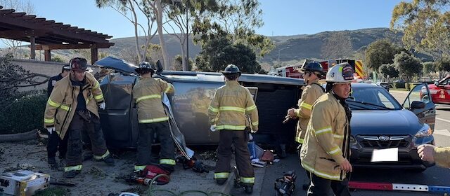 One hospitalized after collision on Los Osos Valley Road