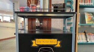 Library introduces 'The Novel Brew' coffee cart