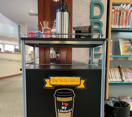 Library introduces 'The Novel Brew' coffee cart