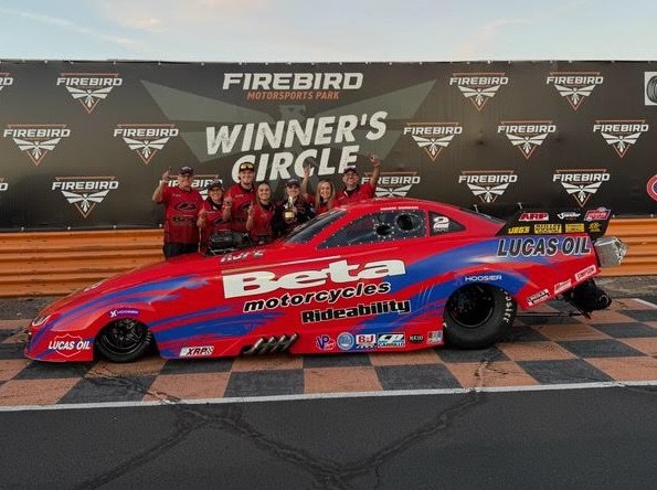 Local drag racer Maddi Gordon wins season opener at Phoenix event