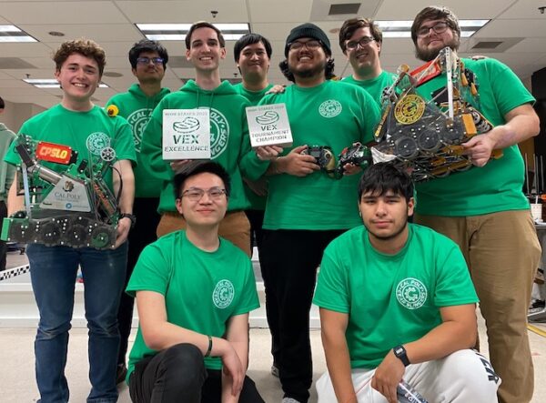 Cal Poly Gear Slingers compete at VEX U tournament