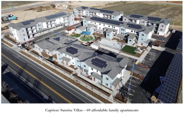 City to celebrate grand opening of Sunrise Villas housing development