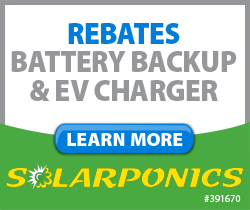 Solarponics EV Charger and Battery Backup