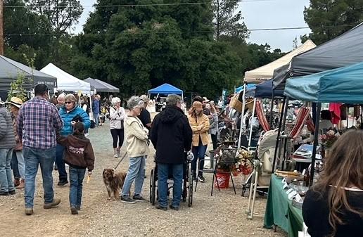 Templeton Library welcomes shoppers to monthly flea market event