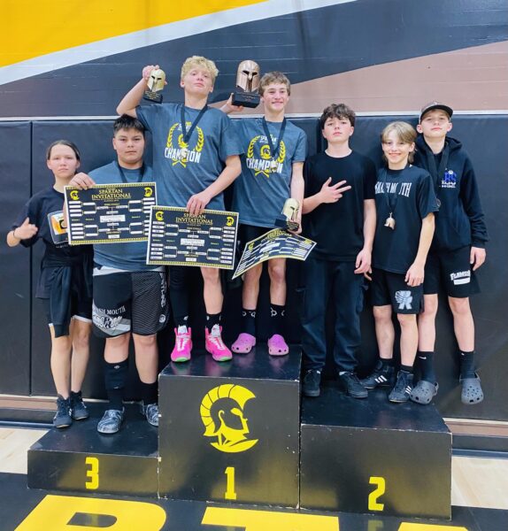 Lewis Flamson Junior High wrestling team shines at Spartan Invitational