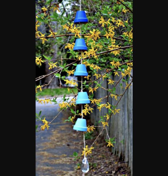 Learn to make terracotta pot wind chimes in April