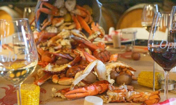 Opolo's legendary 'Sunset Crab Feed'