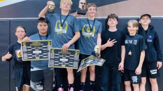 Lewis Flamson Junior High wrestling team shines at Spartan Invitational