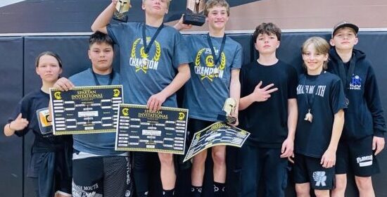 Lewis Flamson Junior High wrestling team shines at Spartan Invitational