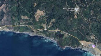 Highway 1 slide delays reopening on Big Sur coast